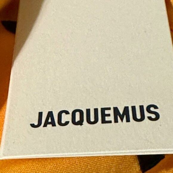 Jacquemus Passio crepe Orange button up shirt size 6 - Picture 10 of 11